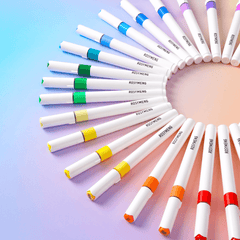 ROSYMENG Acrylic Paint Markers - Free Choice of Color(9 pcs)